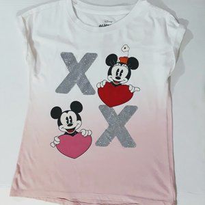 🛒3 for $15 Sale!!  Disney Mickey & Minnie Mouse Girl's Tshirt